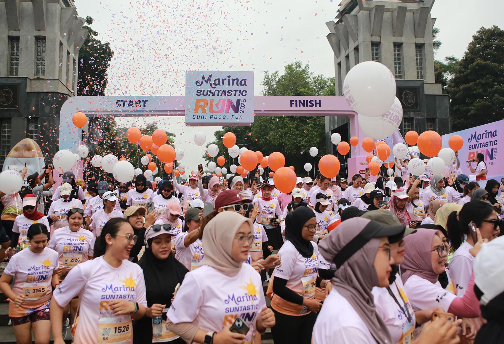 Antusiasme Tinggi Ikuti Marina Suntastic Run 2025, Kesadaran Gunakan Sunscreen Diharapkan Kian Meningkat
